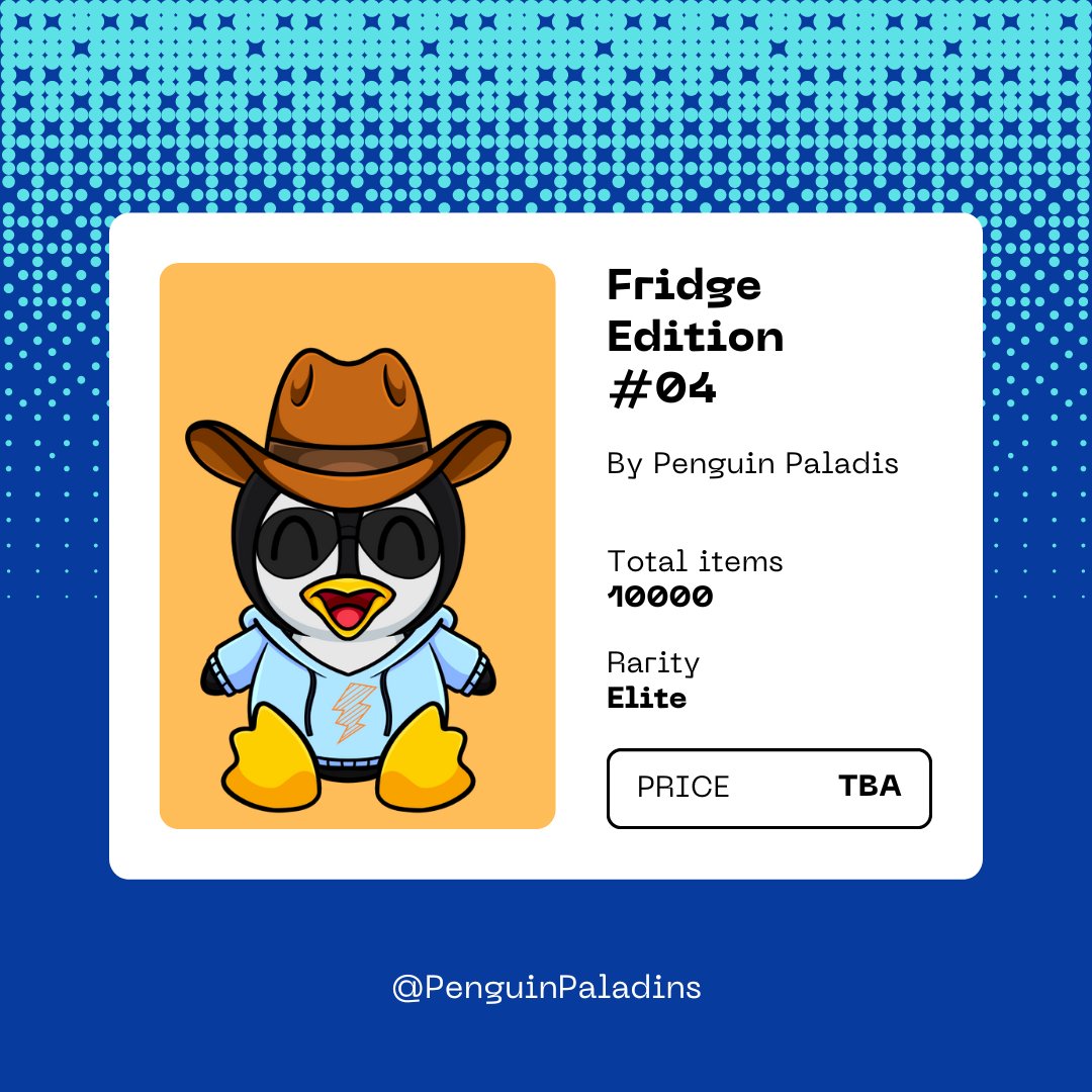 PenguinPaladins's tweet photo. Get ready to own a piece of the future ☂️ NFTs are taking over! https://t.co/O8SmUb3PUX