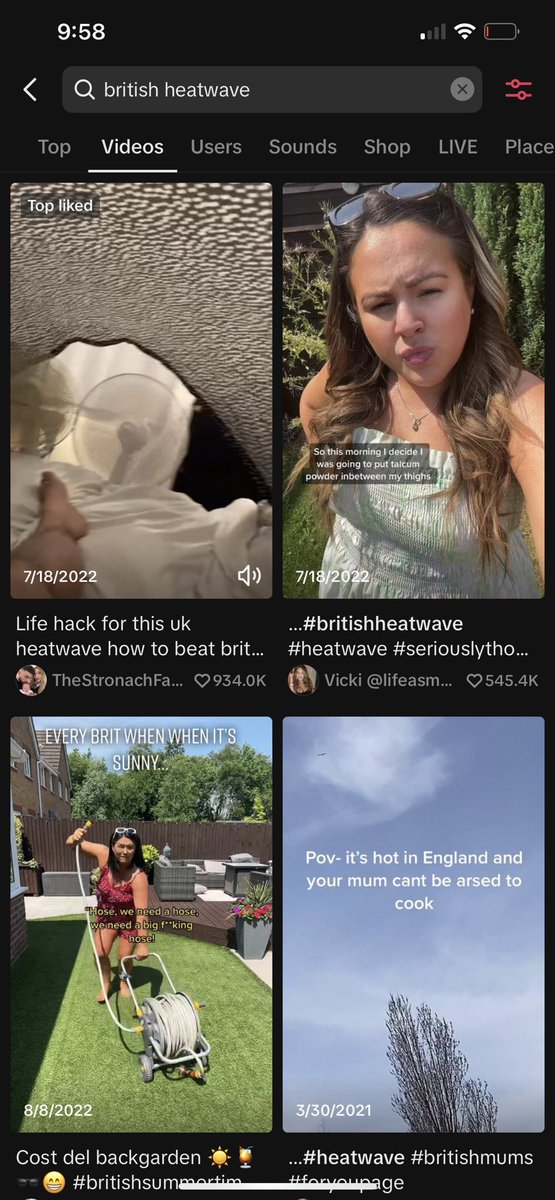IlluZiveTV's tweet photo. Just the most liked video under #britishheatwave on @tiktok_uk 🫡 https://t.co/wBrP9p164H