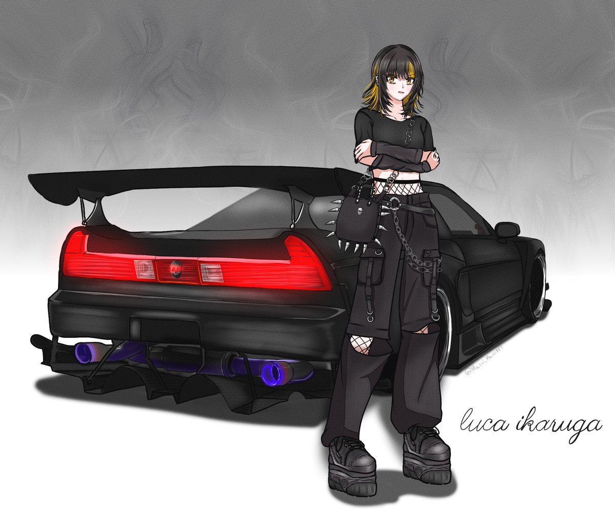 『Splinter.』

ACURA NSX × 斑鳩ルカを描きました⚡️⛓

#シャニマス #斑鳩ルカ