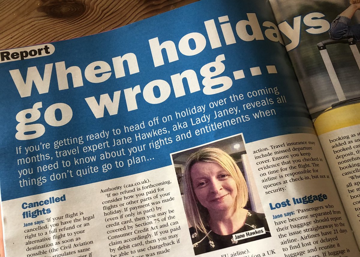 ladyjaney75's tweet image. Hope your summer #holidays do go to plan but if not…… panic not ✈️☀️#happytohelp @takeabreakmag