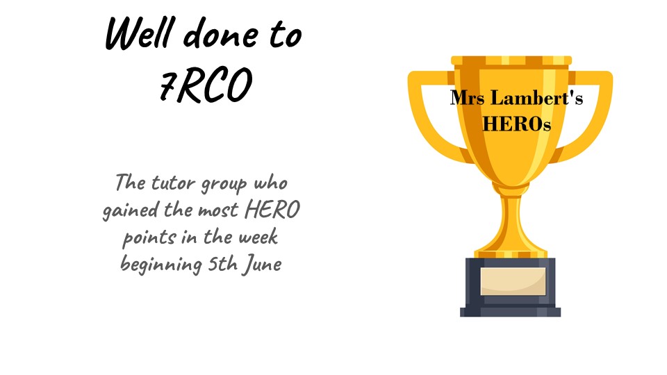 Fantastic! Well done to 7AMO, 7KMC, 7RCO and 7JO #LHSLegends @longbentonhs
