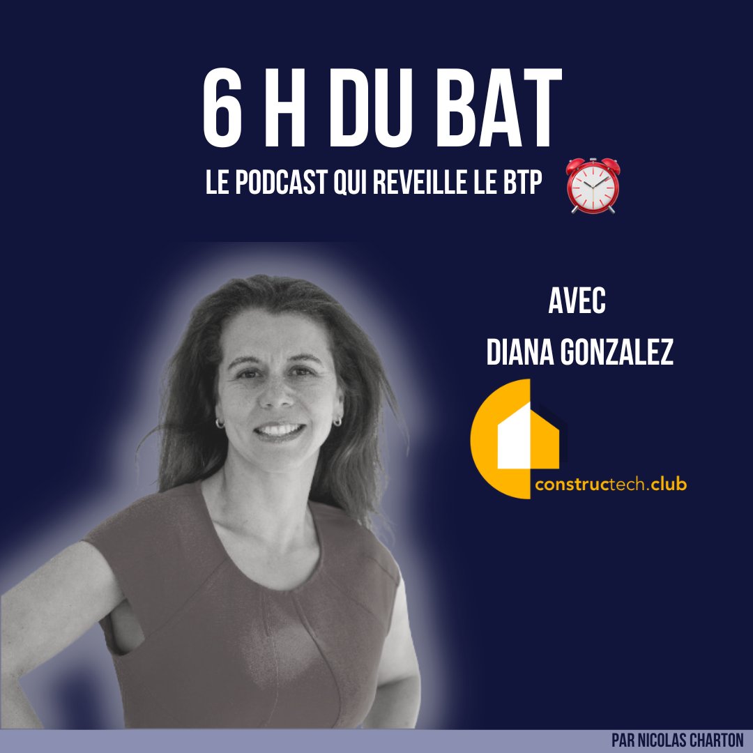 Dans 6H du BAT #14

Lever les freins à la digitalisation dans le BTP
Diana Gonzalez

#digitalisation #BTP #podcast

tinyurl.com/digitalisation…