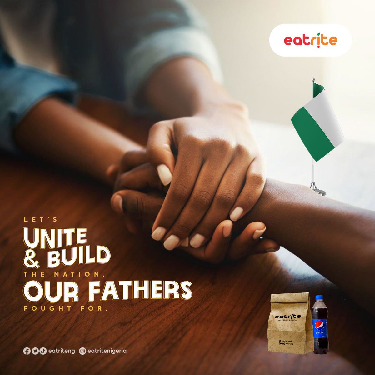 eatriteng's tweet photo. Today, we honor the heroes who fought for our freedom and the sacrifices they made as we continue to build a better Nigeria. 

Happy Democracy Day from Eatrite!

#eatritenigeria #resturantsinabuja #eatritemeals #abujafoodie #deliciousmeals #favespot #abujafood https://t.co/OEmLlWJbBX
