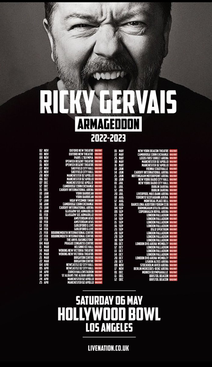 Ricky Gervais tweet media