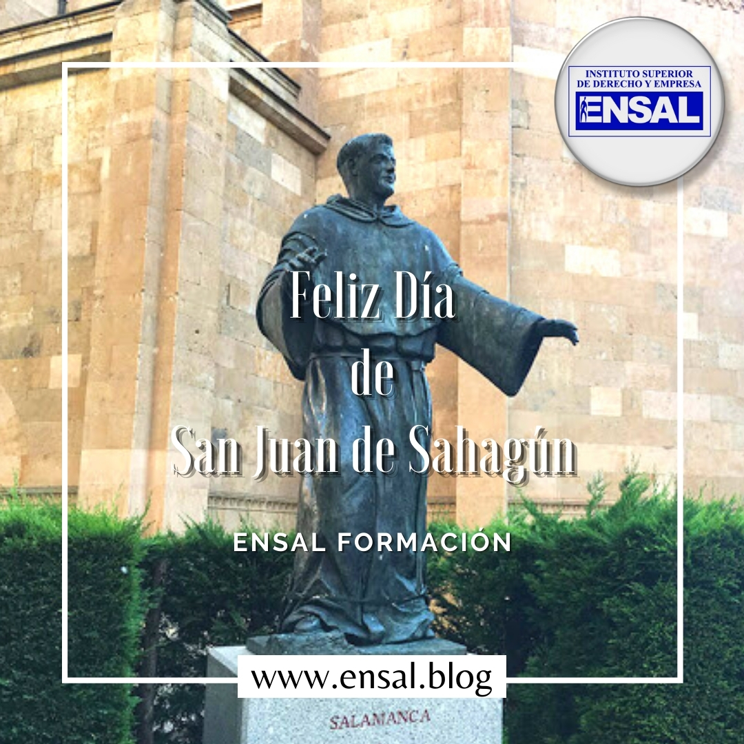 Hoy 12 de Junio celebramos el día de San Juan de Sahagún, patrón de nuestra querida ciudad de #Salamanca 🏛️ ¡Feliz día a todos los salmantinos y salmantinas! 🎉
#ENSAL #Formación #CentrodeFormación #Oposiciones #Masters #MastersMBA #MBA #MastersProfesionales #CursosTécnicos