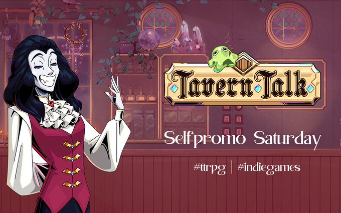 Greetings #selfpromosaturday!

Dear #ttrpg and #indiegames community, it's time again! Tell us what you're working on in the comments below! 👇

🎲Show us your project!

❤️Like | 🔄Retweet | 💬Interact
#dnd #cozygames #gamedev #indiegamedev #screenshotsaturday
