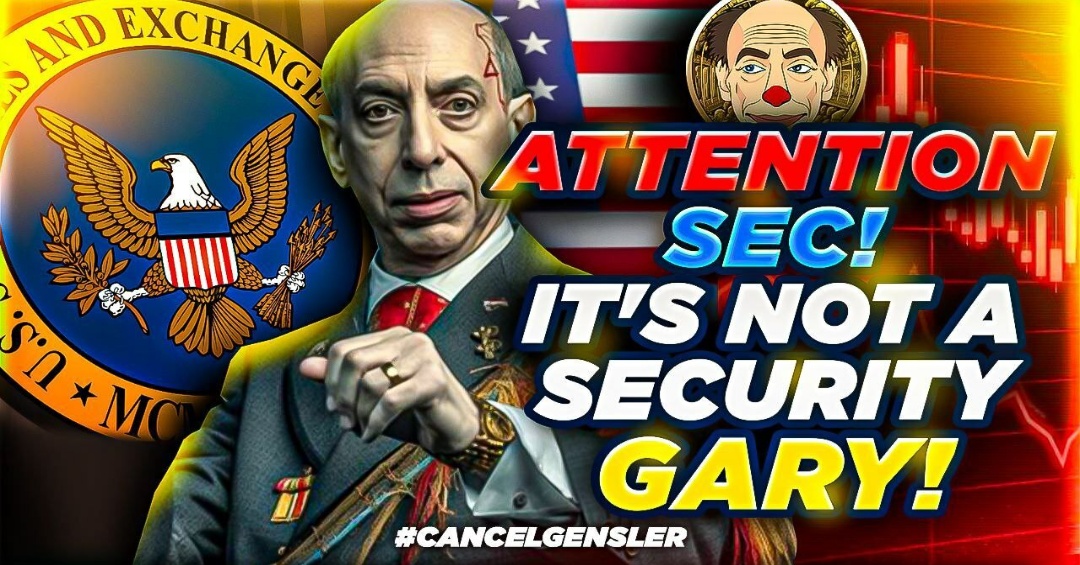 ATTENTION SEC! IT'S NOT A SECURITY $GARY #RichardHeart #CZ #Bitboy #Coinbase #Bittrex #JustinSun #AltcoinDaily #RanNeuner #LarkDavis #MMCrypto #memetokens #moonshot #pepe $pepe $bob #garygensler $BNB $psyop $ben $mong $bob $APE #BULLMARKET #LITECOIN #FLOKI #cancelgarynow