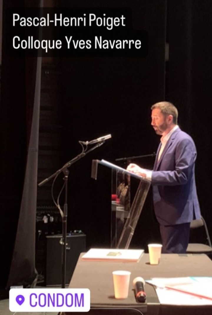 PascalHPoiget's tweet photo. Un grand Merci aux Amis d'Yves Navarre pour un colloque riche en partage, amitié et émotion. Merci à Sylvie, Karine, Brigitte, Philippe et Henri.
#yvesnavarre #amisyvesnavarre #écrivain #frenchwriter #association #sociétélittéraire #littérature #littératurefrançaise #colloque https://t.co/ozXPrqhYNg