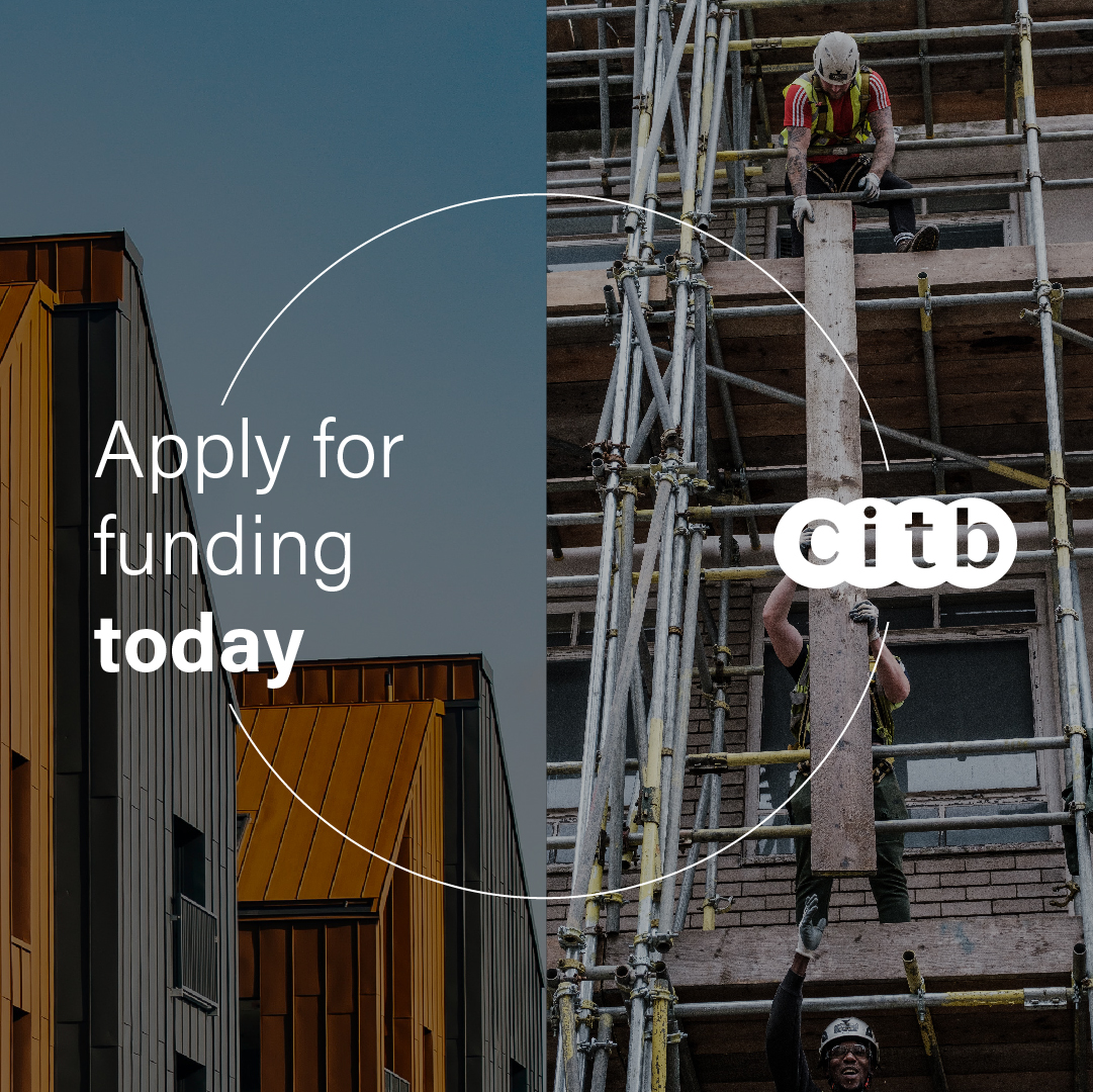 📣 CITB has launched the Industry Impact Fund.

We can provide up to £500,000 of funding per proposal to make your innovative idea a reality.

Visit our website to find out more.
bit.ly/3KmDkrf