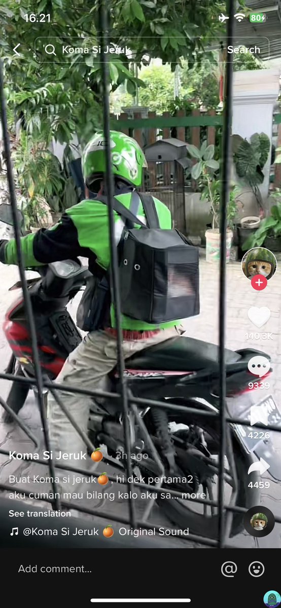 Tanyarl CW // tiktokHidup lagi capek-capeknya malah liat vt koma si jeruk😭😭😭 (konteks : koma diminta balik sama mantannya si mas ini jd no more koma’s video😭😭😭 )