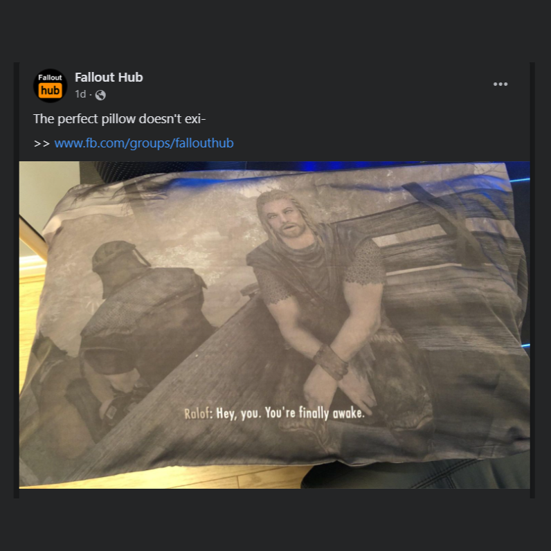 coachneok's tweet photo. AMAZING. haha. It perfectly works for the context of the merch.
#memes #skyrim #yourefinallyawake #gaming #merch https://t.co/TxA0BlbxNN