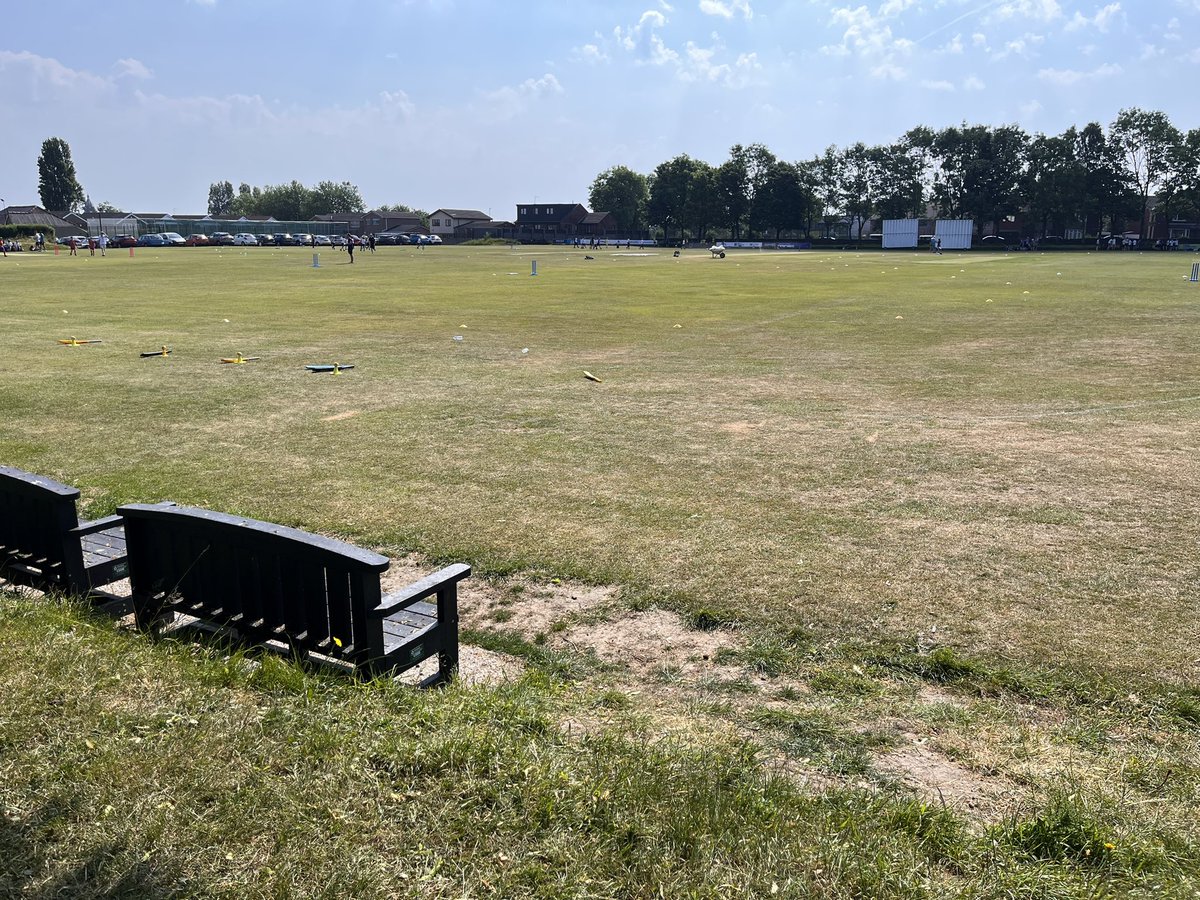 Our Y5/6 cricket team are having a lovely morning at Morley CC. Our first game is done- an amazing performance from all but a 19 run win for Oulton. A rest in shade before we play again shortly 🏏