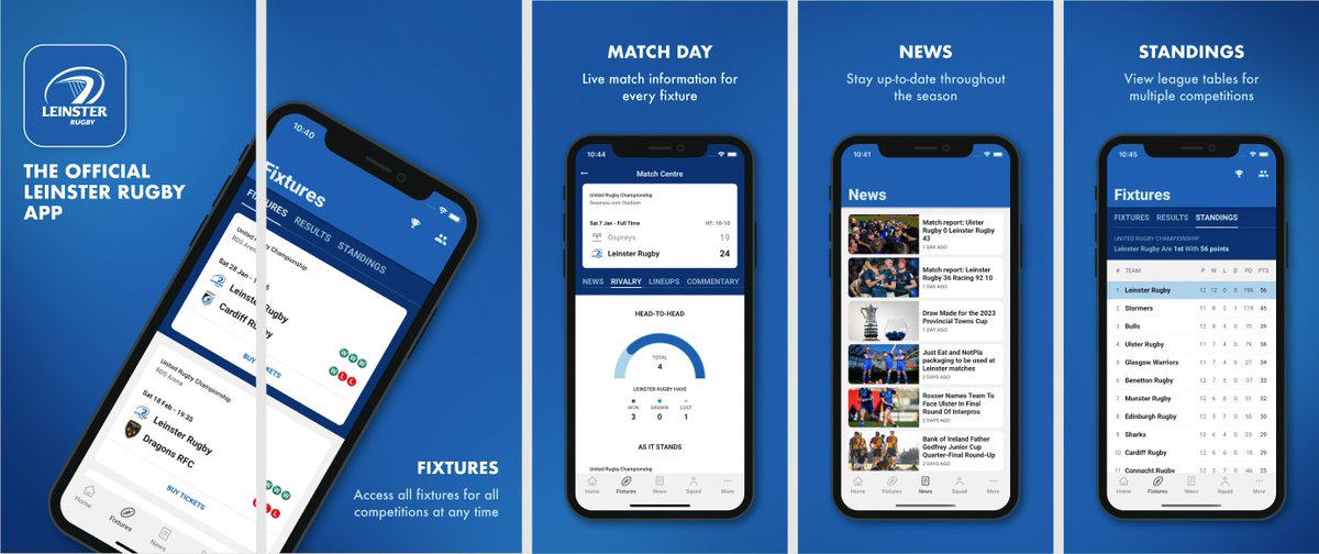 📱 | Leinster Rugby and <a href="/InCrowd_Sports/">InCrowd</a> re-launch official Leinster app. 

Read the full story ➡️ bit.ly/3P5OMu0

#FromTheGroundUp