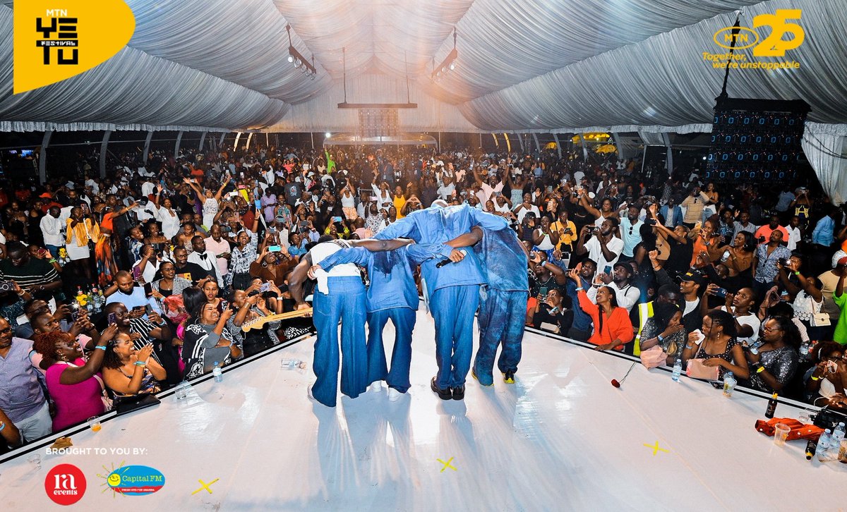 It might be last time we saw their bisaati & bipaale on stage in Uganda. This is how they signed out.
#MTNYetuFestival
#BoyzIIMenInUganda
#RadioAfricaEvents