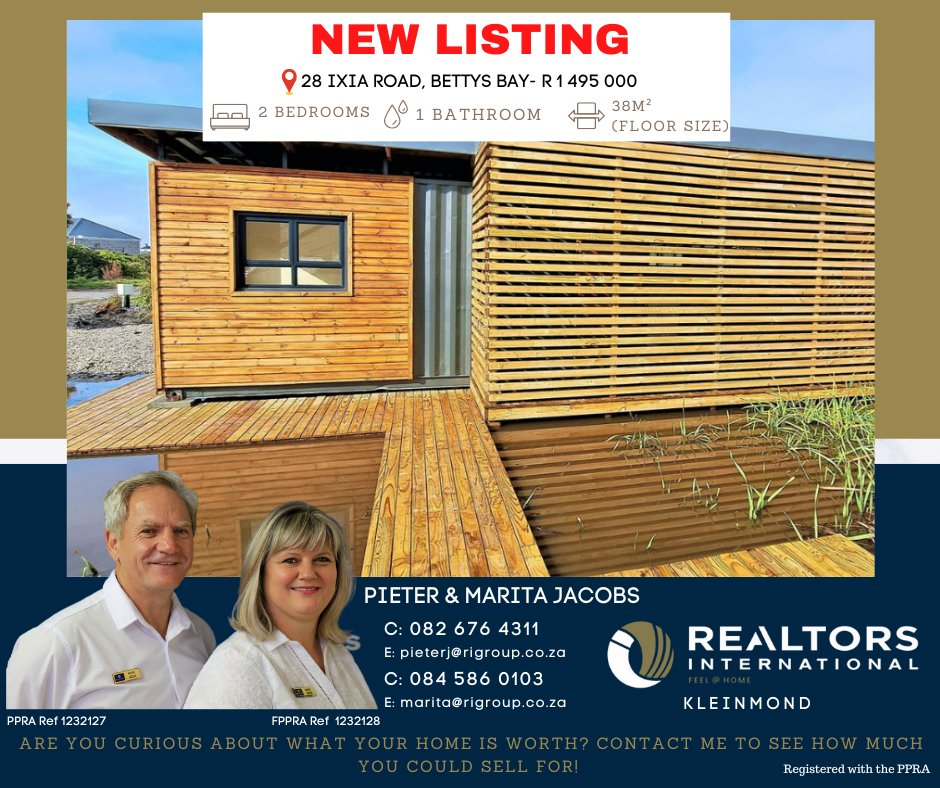 RealtorsStrand's tweet photo. Revive your mind, body and soul!🏠
Direct link to property:
https://t.co/L5ScPap5c9 https://t.co/lFkO2SmYkL