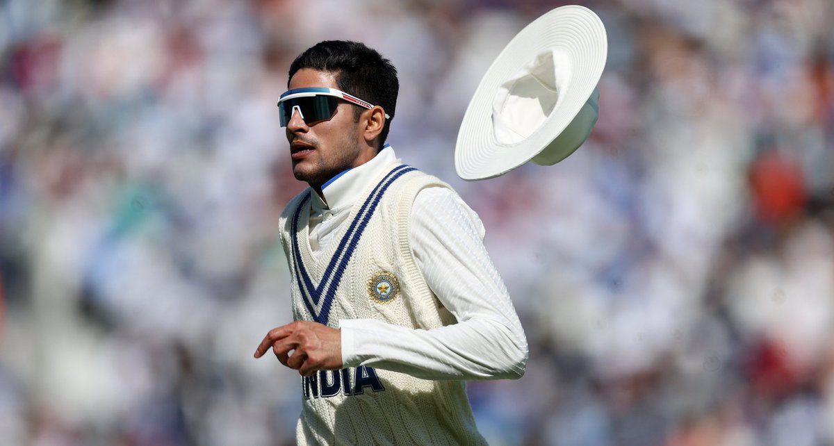 pravynofficial's tweet photo. Shubman Gill has been fined 15% of match fees for criticizing the umpire for the decision on Day 4.

India has been fined 100% of match fees for slow over-rate. https://t.co/hMkIZ70tBW