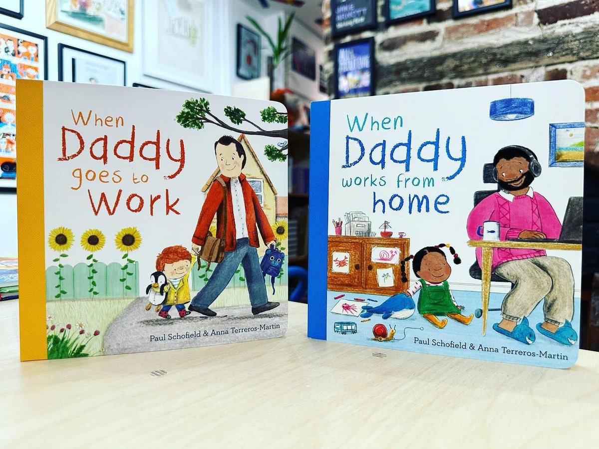 With #FathersDay coming up this weekend, we've got you modern working dads covered!

Beautifully illustrated by @anna_terreros and published by <a href="/templarbooks/">Templar Books</a> - we hope you will enjoy them! 🫶

Link in bio 📚

Many thanks to Dial Lane Books for the picture ♥️

#kidlit #boardbooks