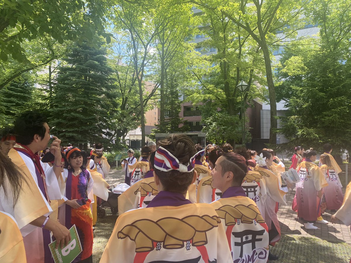 H_SplashM's tweet photo. 札幌2daysお疲れ様でした🔥🔥🔥

 #teamIZUMO  #YOSAKOIソーラン祭り2023 https://t.co/WtBXetQN56