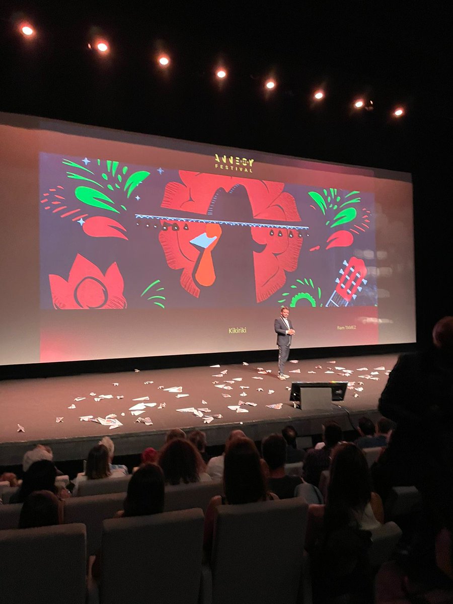 "Kikiriki" at the opening night in <a href="/annecyfestival/">Annecy Festival</a> We did it <a href="/RamTamez/">Ram Tamez</a> ! <a href="/ideabybud/">ideabybud</a>