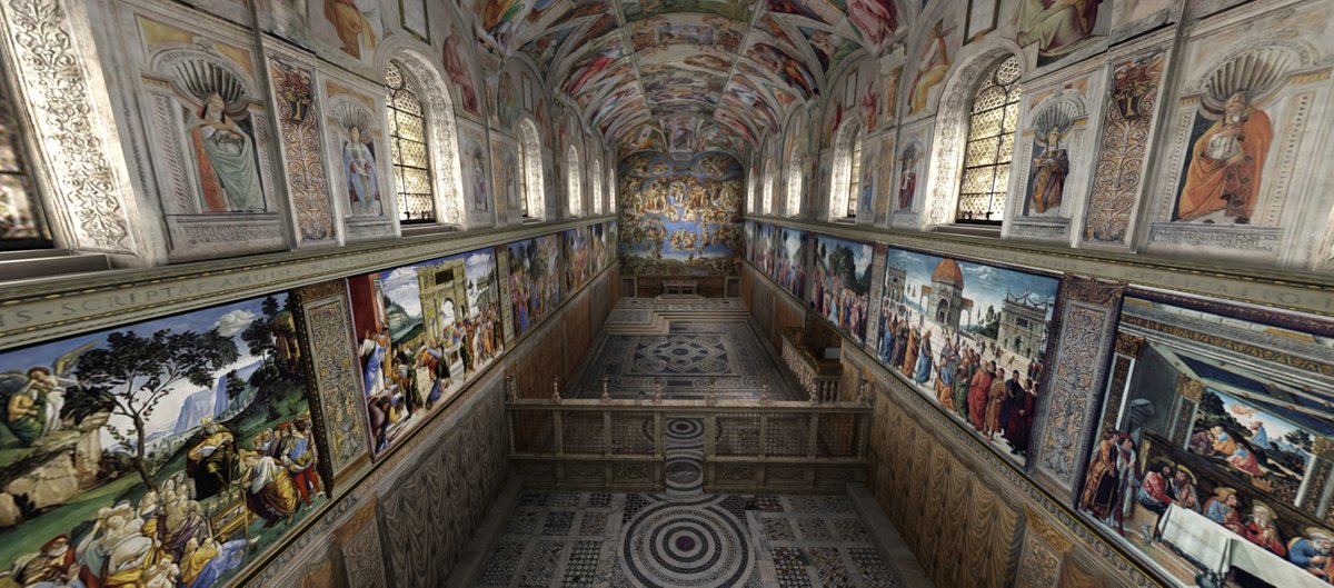 No es por presumir, o quizá sí 😉, pero a <a href="/educa360_EdTech/">Educa360</a> le ha salido bordada 🪡 la #CapillaSixtina ¿Qué no conoces esta maravilla del #Renacimiento? 

¡Pues YA puedes visitarla! Sin colas🚶🚶🚶, sin límites de tiempo ⌛️ ni aglomeraciones 👨‍👩‍👧‍👧 

Captura real de la experiencia👇