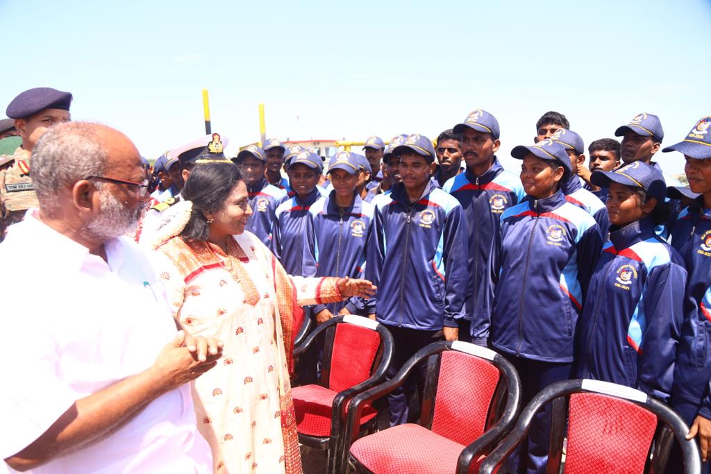 LGov_Puducherry's tweet photo. Thiru.Anbarasan TM ,DIG, Cost Guard, 
Shri. Colonel Som Raj Guliya Group Commander, NCC Group HQ Puducherry and NCC Officials and Cadets.(3/5) https://t.co/mo3GKUfmqv