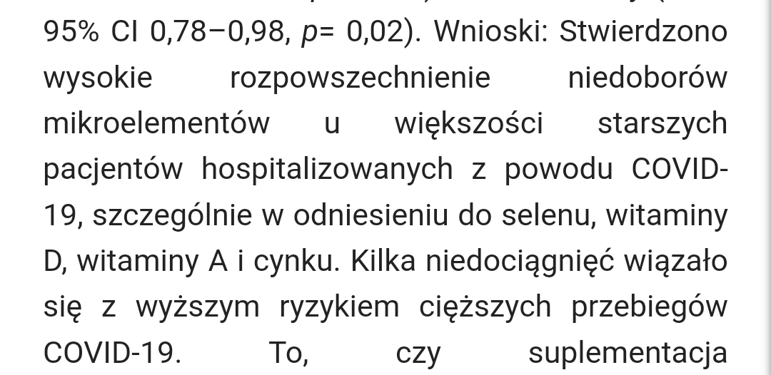 pamiechomeblog's tweet photo. Dostałem od @Nutrients_MDPI link do kolejnego badania na temat niedoborów a Covid.
Tym razem ze Szwajcarii.
Pamiętajcie, żeby ich nie mieć przed jesienią. Tran, 🌞, pestki dyni i orzechy brazylijskie Wam pomogą. https://t.co/sTs5Q9VAhm