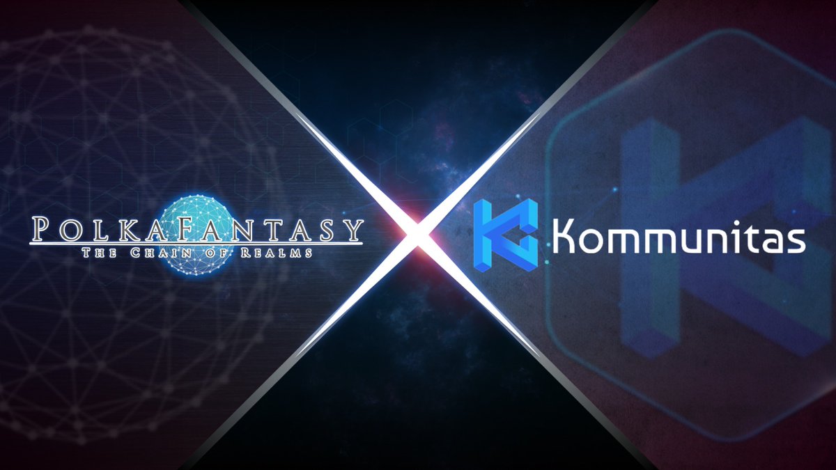 PolkaFantasy's tweet photo. 🔥 Hot off the press!🔥 #PolkaFantasy is partnering up with @Kommunitas1  to kickstart the official release of our game token $ZENNY! 

Are you ready to dive into the magical realms?🎮 https://t.co/18eYW6K8vg