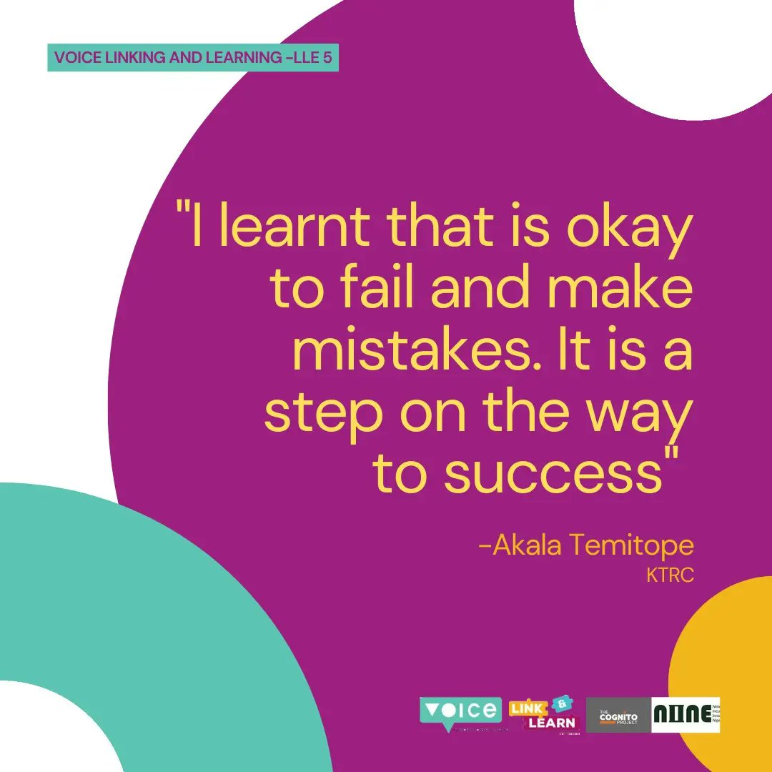 WeAreCognito's tweet photo. Get ready to be inspired and motivated for the week ahead with this empowering statements from the recently concluded linking and learning event.
#Voice #LinkingAndLearning #LLE5 https://t.co/KvWiFTzHje