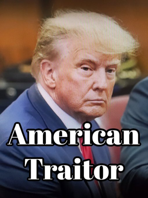 This man is an American Traitor of the worst kind. He should be imprisoned, never to become president again. Please drop a 💙🇺🇸 if you agree! We must save democracy or we simply won't have one.