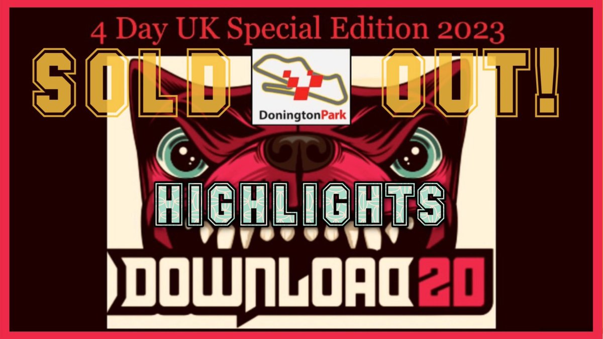 Download20: My Four Day Highlights youtu.be/p8PuWToCn_I via @YouTube
Was a good one this year wasn’t it😉👍

#DL20
#downloadfest
#downloadfestival
#downloadfest20 
#rockfestival
#m72
#m72download 
#m72donington
#metallica