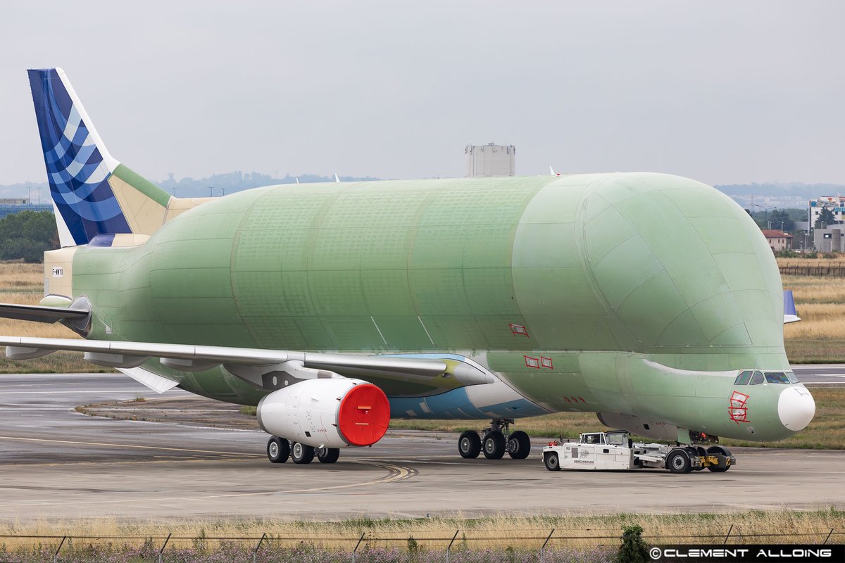 The 6th <a href="/Airbus/">Airbus</a> #BelugaXL #FWWXY is on the moved this morning at TLS ! #Avgeeks #Avgeek