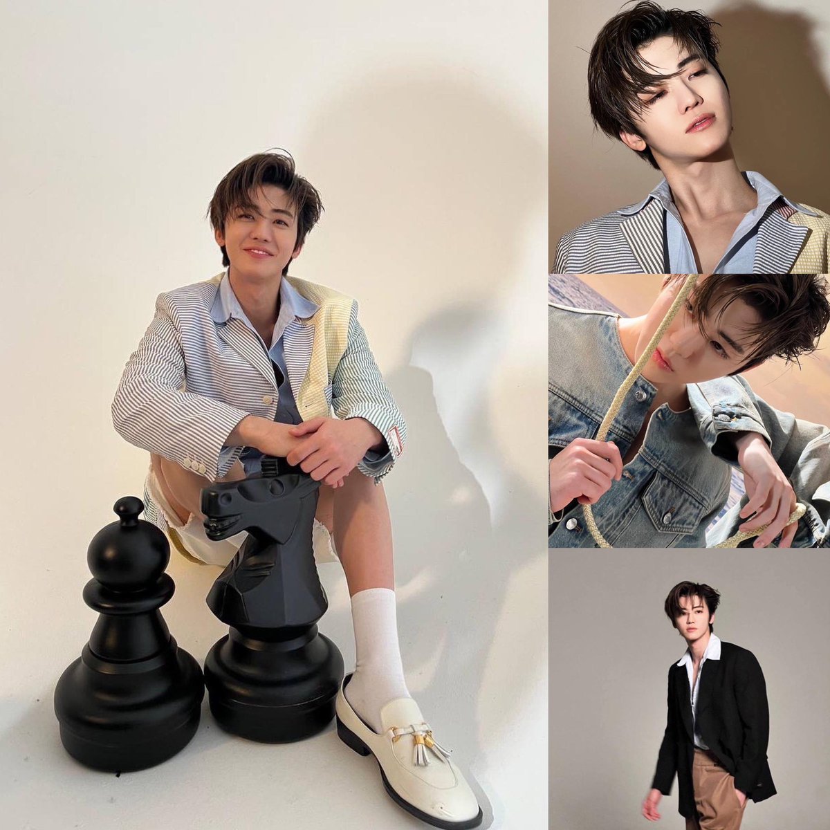 แจมินมาโพสต์รูปเบื้องหลังของ arena homme+ ที่ได้ขึ้นปกมิถุนายนของจีนค่า 🍹💬 หล่อมาก ข้อเท้าจิ๋ว คาริสม่าสุด ๆ ขอให้แจมินได้ขึ้นปกจากทุกประเทศเลยน้า จาเกาหลี จีน ญี่ปุ่น ไทย อินโด เอาหมดค่า 🎀