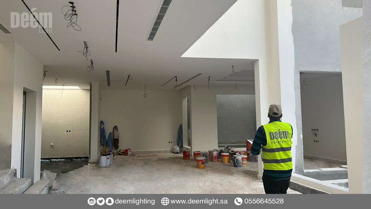 adeemlighting's tweet photo. قمنا بزيارة هذا المشروع السكني لحصر كميات مواد الإضاءة المطلوب توريدها من معرض ديم لايت. 

لدينا في ديم لايت من هو متخصص في الإضاءة بحيث نقوم بزيارة المشاريع السكنية لإعطاء استشارات لتحديد مقاسات و ألوان الإضاءة المناسبة و توريدها من معرضنا 🤍 . https://t.co/3KzCVd3uRz