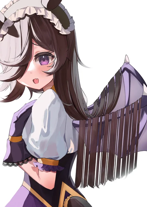 サラサラ髪ヴァンパイアライスちゃん #ウマ娘 #ライスシャワー