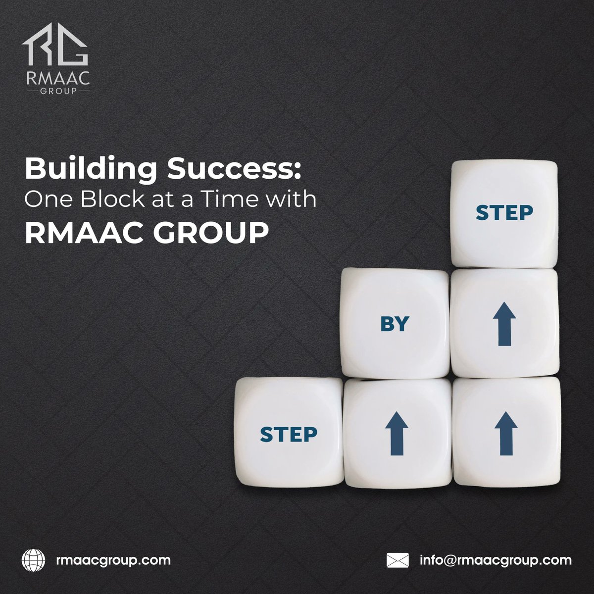 RmaacG's tweet photo. Unlock the path to business growth and success with RMAAC GROUP.

We believe in a step-by-step process that lays a solid foundation for your aspirations, leading you towards your goals.

Contact us today to learn more https://t.co/neLPbQwyu6