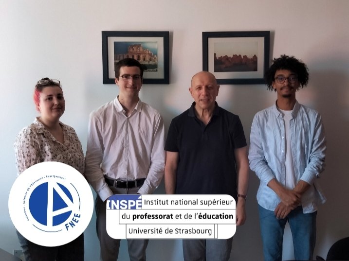 #INSPE | Aujourd'hui, l'AFNEE a rencontré le Directeur de l'@inspe_unistra, avec qui nous avons pu échanger sur  : 

🔵 La #Formation en #MEEF et en Sciences de l'#Éducation 
🔵 Le futur des INSPE
🔵 Les PRAG/PRCE