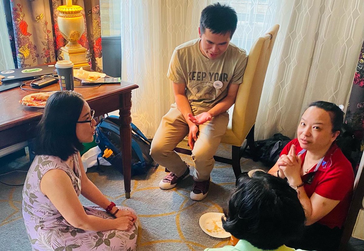 #CCL2023 The 3rd Annual PGMCaucus & Affinity Teams Dinner! We had more than 60 volunteers stop by our room to connect and meet each other! A few of them were new to CCL and will be lobbying for the first time in Tuesday! #inclusiveclimate #grassrootsclimate