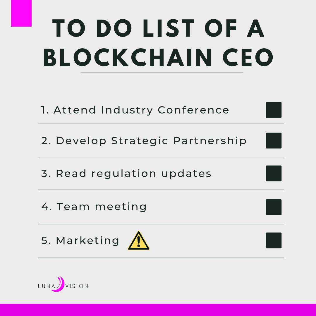 lunavisionio's tweet image. 💁‍♀️If you are running a #blockchainstartup sometimes marketing is not the priority of your to do list…

💡We are here to remind you: Technology alone won&apos;t secure a stable market position.

📣Delegate your marketing to develop a strong market position. 👉lunavision.io/contact
