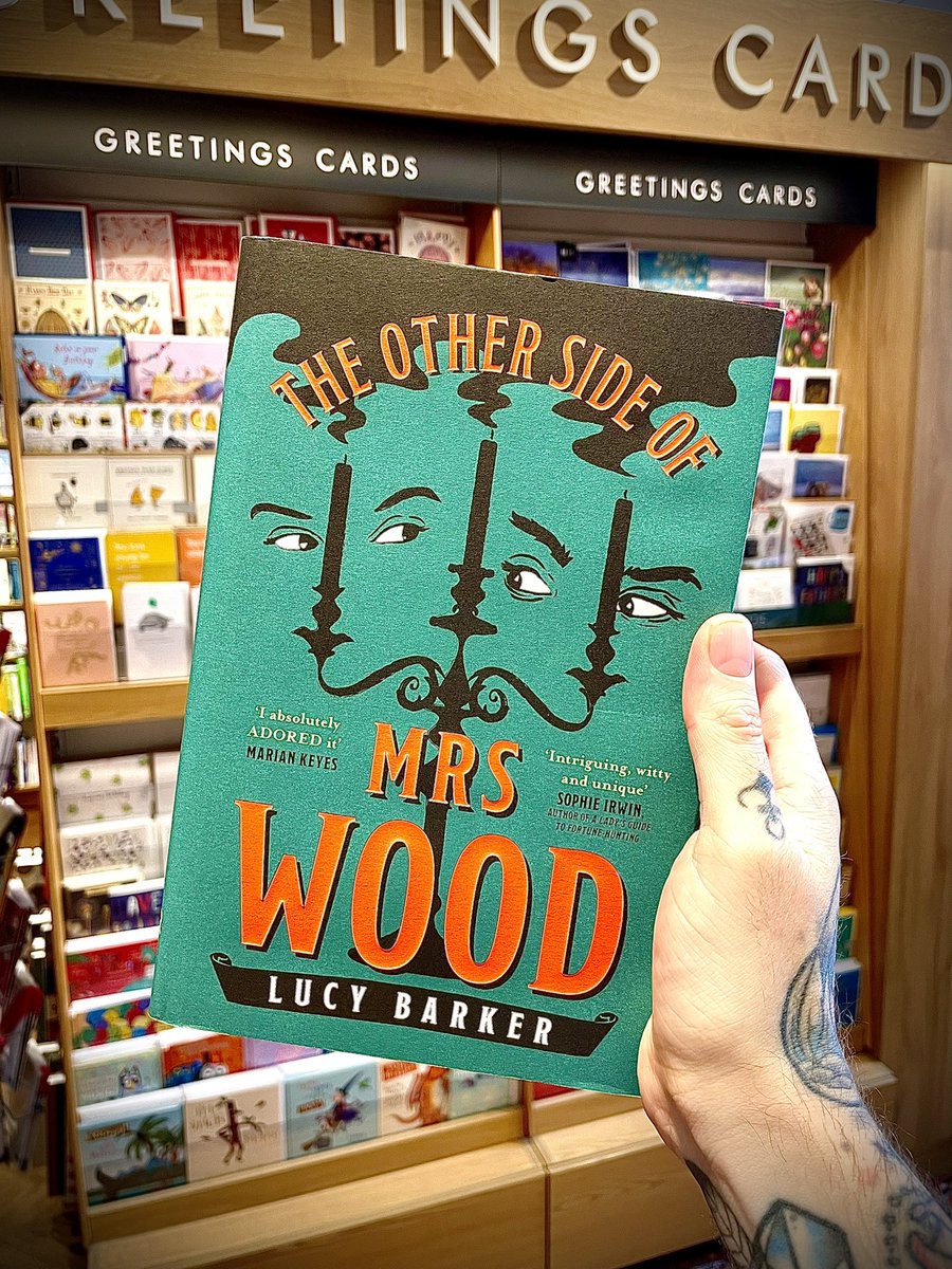 🕯️ MOST HAUNTING AND BEAUTIFUL BOOKMAIL 🕯️
🖤 A huge thank you to the wonderful soul responsible for sending me this gorgeous finished copy of #TheOtherSideofMrsWood by @lucysmallbark 🖤
Publishing later this month by @4thEstateBooks 
#gifted #bookmail