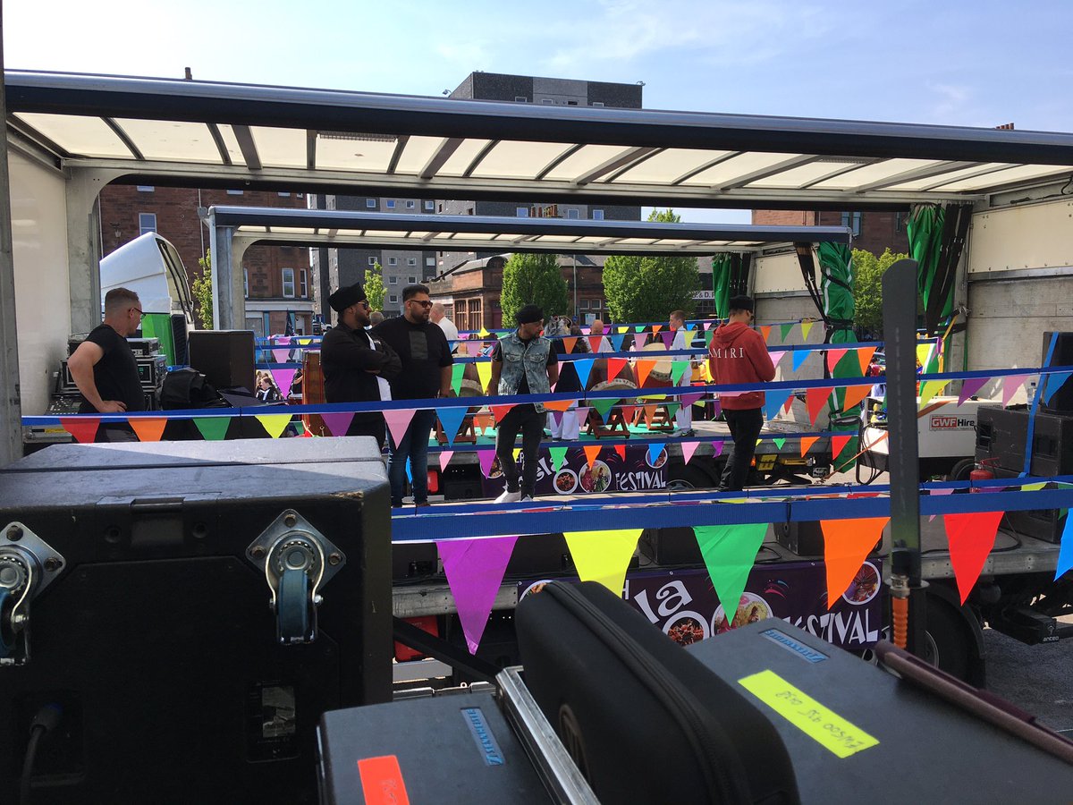 Perth Mela this weekend working with Coda! SQ6 and some classic C7 PA for the float stage. 

<a href="/PerthandKinross/">Perth and Kinross Council</a> <a href="/allen_heath/">ALLEN&HEATH</a> @dbaudiotechnik