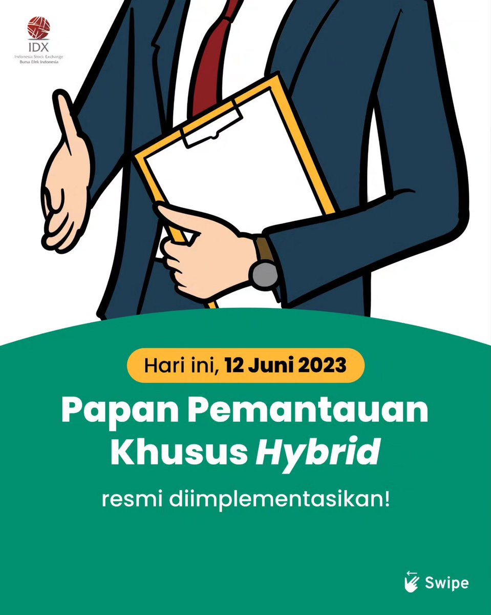 IDX_BEI's tweet photo. Sobat IDX, hari ini Papan Pemantauan Khusus - Hybrid Call Auction resmi diimplementasikan di BEI, ya.

Yuk, pahami dulu dengan jelas supaya strategi investasi kamu makin baik!

#PapanPemantauanKhusus #JadiInvestorCerdas #PahamPunyaPantau
#BursaEfekIndonesia #PasarModal #IDX #BEI https://t.co/YugIm0Xk64