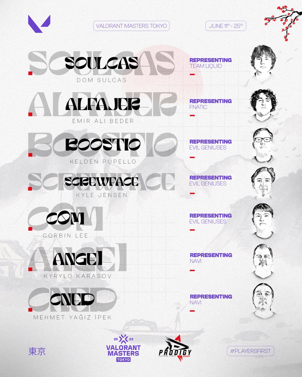 ProdigySEG's tweet photo. With this opportunity for all regions to clash together in #VALORANTMasters Tokyo, every match for our prodigies is electric 🔥 

#ProdigyFamily https://t.co/ox0tQa9O3m