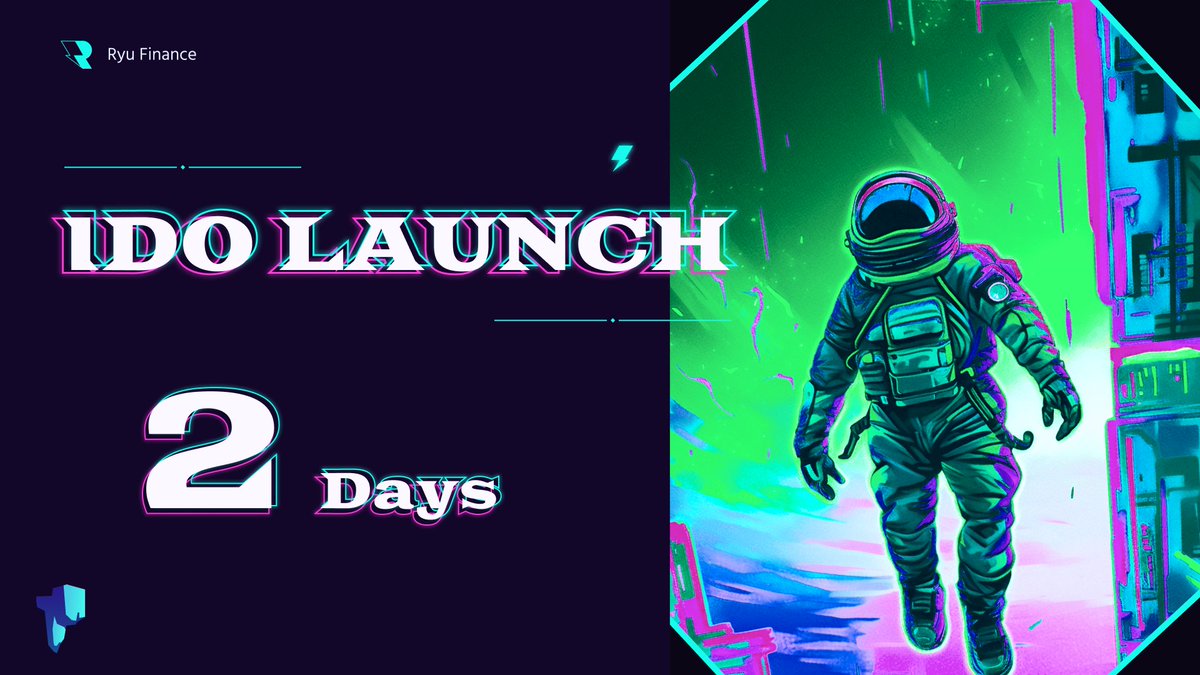 Ryu Finance IDO Countdown: 2 Days

app.ryu.finance/#/launchpad