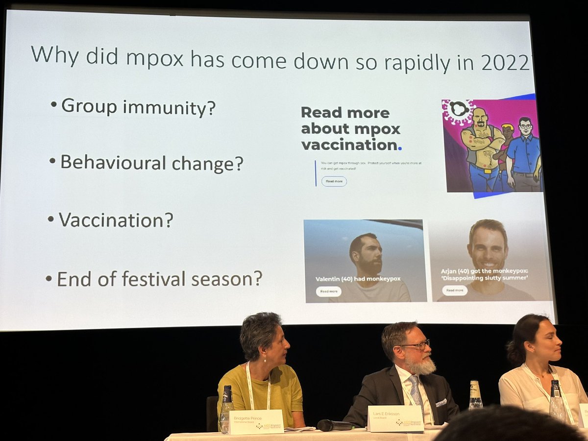 Matthew_Hodson's tweet image. “We need to be more prepared for future outbreaks. As long as not all are safe, no one is safe.”
@henryjdevries on mpox and its lessons for future sexual health challenges.
#AIDSImpact