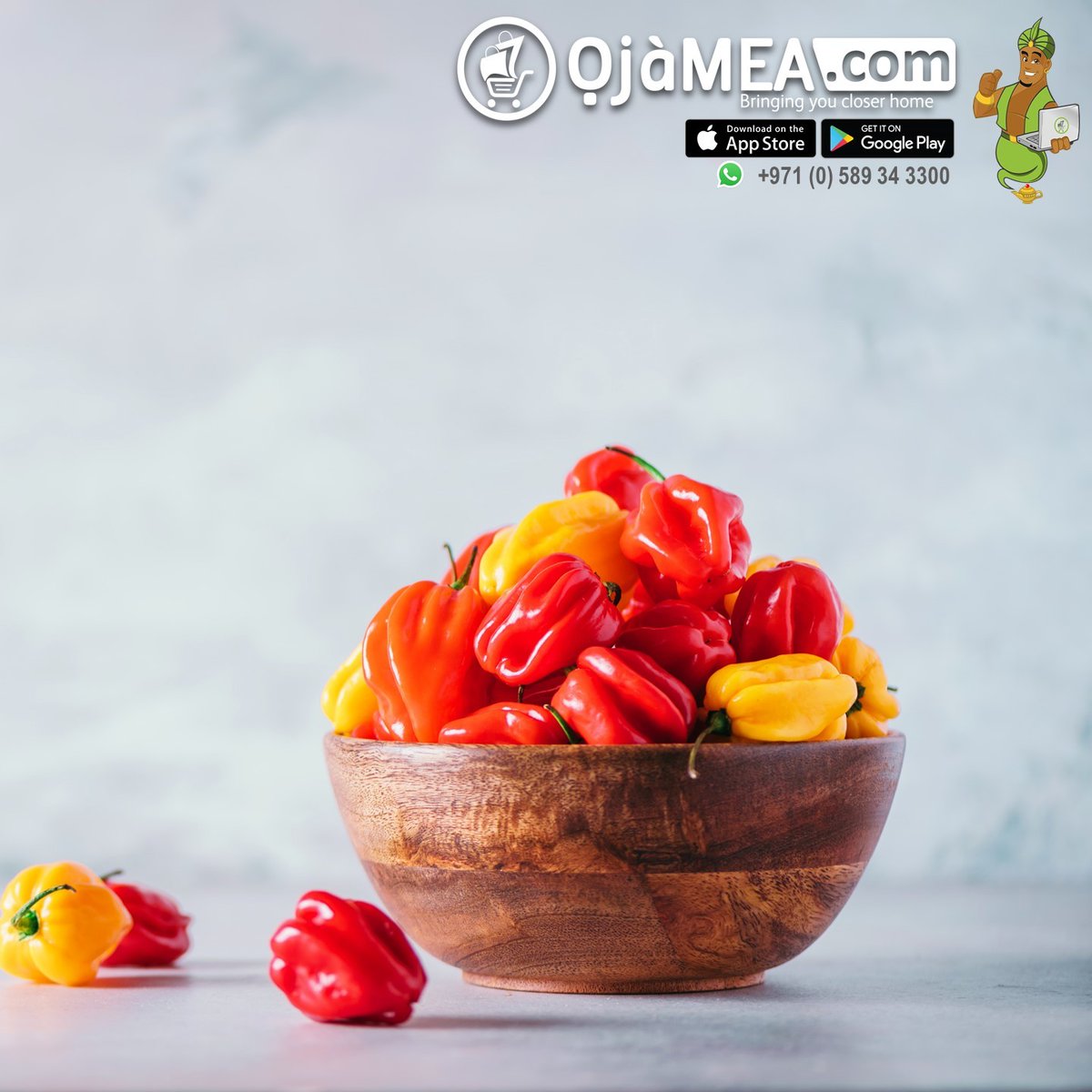 ojamea1's tweet photo. Looking for a way to add an extra kick to your dishes? Try our Scotch Bonnet Pepper Frozen Pepper Pack! 🌶️🔥 Elevate your culinary creations with the vibrant flavors of African cuisine. Order now at https://t.co/nh78CkBqlc! #ScotchBonnetPepper #FrozenPepperPack  #SpicyDelights https://t.co/KgrGkyviDw