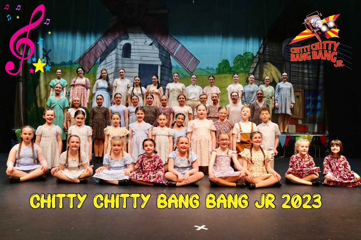 TeamJakJaksDen's tweet photo. Fantastic weekend supporting some of our warriors and siblings performing in @StarHarmonies Chitty Chitty Bang Bang Jr Show!
Massive Thankyou also for bucket collections raising over £160!🌟💖🌟 https://t.co/1WsWUDijn3