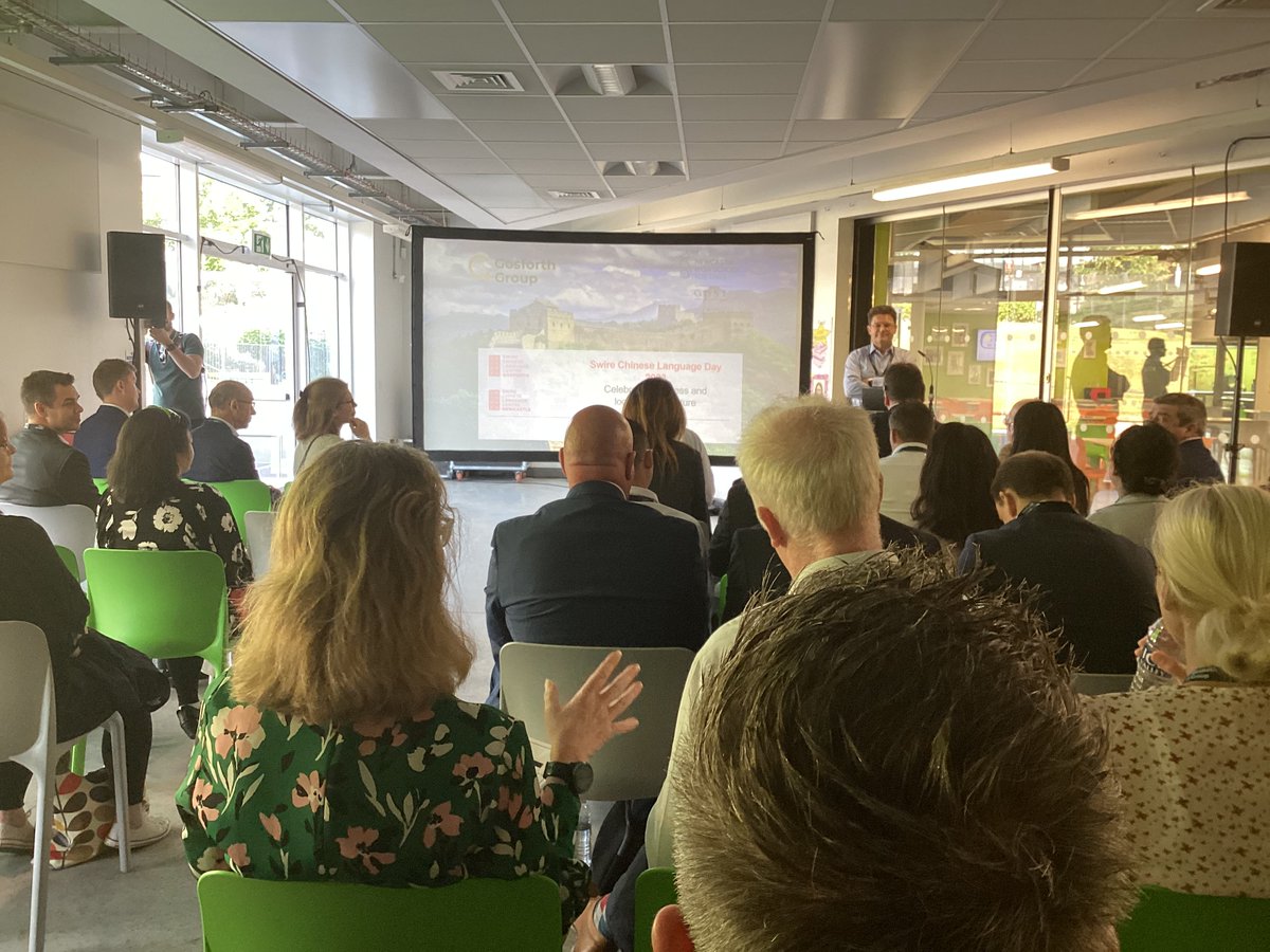 OHSChinese's tweet photo. Mrs Gardiner Legge is attending Swire Chinese Language Day 2023 in Callerton Academy of Gosforth Group in Newcatsle Upon Tyne today. The Theme of the conference is 'Celebrating success and looking to the future'. https://t.co/7xxVZBg6kl