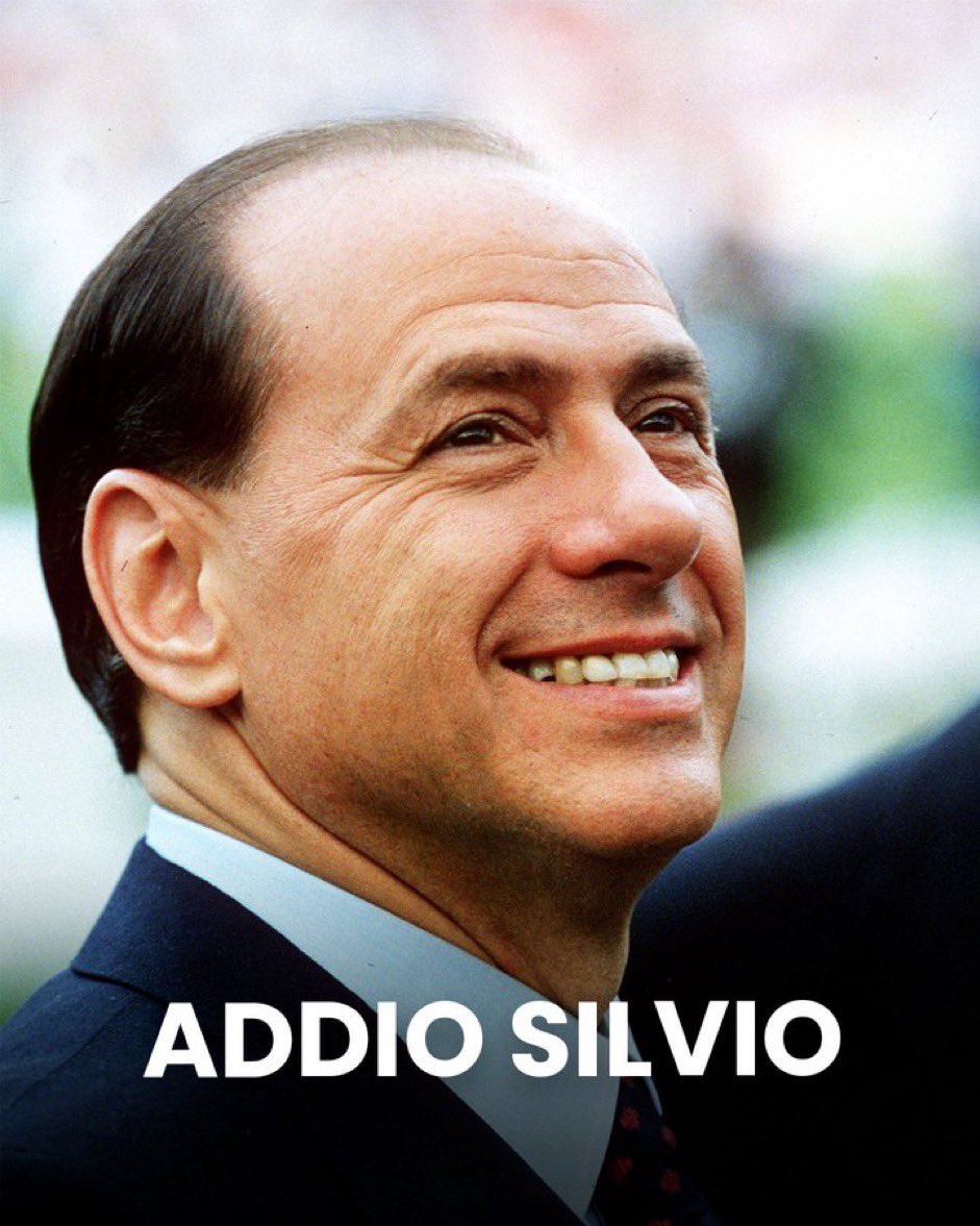 Silvio #Berlusconi nel suo percorso imprenditoriale e politico ha dato tanto all'Italia, talvolta più di quanto l'Italia sia stata disposta ad ammettere.

Ci stringiamo oggi attorno ai suoi famigliari e alla comunità politica di Forza Italia in questo momento di lutto.