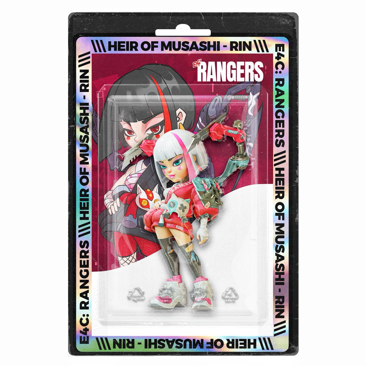 AmbrusStudio's tweet photo. Inspired by Nintendo Amiibo, we reposition E4C Rangers as smart collectibles for E4C games to captivate the true value of Web3 into the gaming industry. 

Read this article to learn more about the positioning of the E4C Rangers NFT series and the rarity of the previous NFT collections.⬇️

https://t.co/B24MGxhlNm

#NFT #digitalcollectibles #Web3Games #E4C