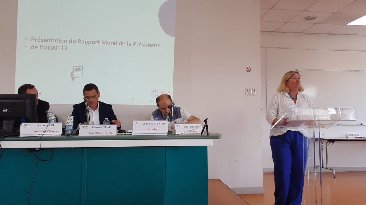 Une belle #AG ! 
#Merci à nos #assos et nos #représentants #bénévoles au service des #familles ! 
Merci à <a href="/JoelleMelinRN/">Joëlle Mélin</a> pour ses encouragements et <a href="/AudreyGarino/">Audrey Garino</a> pour son mot de soutien. 
Et bravo à nos #services et nos #salariés